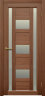 Дверь межкомнатная Matadoor М-порте Капелла Орех люкс Стекло 3