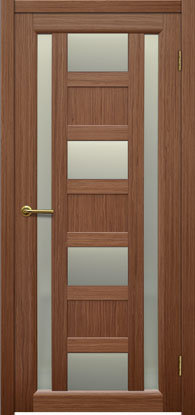 Дверь межкомнатная Matadoor М-порте Капелла Орех люкс Стекло 4