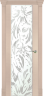 Дверь межкомнатная Varadoor Палермо Беленый дуб Астра зеркало - Капитель