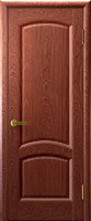 Дверь межкомнатная Luxor Лаура Красное дерево Глухая