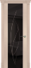 Дверь межкомнатная Varadoor Палермо Беленый дуб стекло Ветка - Капитель