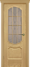 Дверь межкомнатная Varadoor Анкона Ясень тон 4 Виттория 2 бронза с решеткой - Карниз