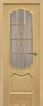 Дверь межкомнатная Varadoor Анкона Ясень тон 4 Виттория 2 бронза с решеткой - Наличник