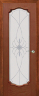 Дверь межкомнатная Varadoor Анкона Красное дерево Виттория 2 с большим вырезом - Наличник