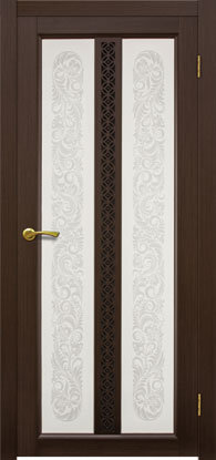 Дверь межкомнатная Matadoor М-порте Лира Венге Стекло