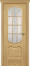 Дверь межкомнатная Varadoor Анкона Ясень тон 4 Виттория 2 с решеткой - Карниз