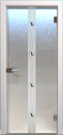 Дверь стеклянная Астрал Дизайн Комби
