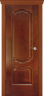 Дверь межкомнатная Varadoor Анкона Красное дерево Глухая - Карниз