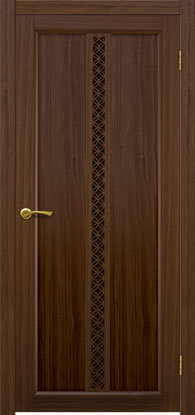 Дверь межкомнатная Matadoor М-порте Лира Орех люкс Глухая