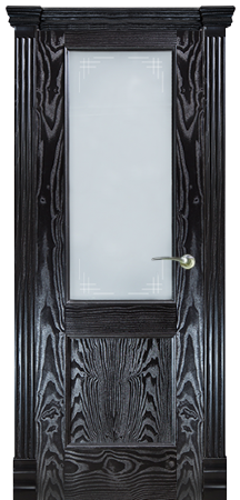 Дверь межкомнатная Varadoor Прага Ясень тон 8 с одним стеклом