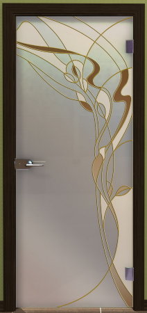 Дверь стеклянная Астрал Дизайн Олива