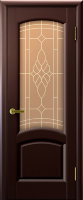 Дверь межкомнатная Luxor Лаура Венге