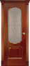Дверь межкомнатная Varadoor Анкона Красное дерево Виттория 2 бронза - Капитель