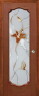 Дверь межкомнатная Varadoor Анкона Красное дерево Вуаль - Наличник