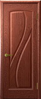Дверь межкомнатная Luxor Мария Красное дерево Глухая
