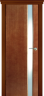 Дверь межкомнатная Varadoor Палермо Натуральная вишня одна вставка - Карниз