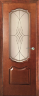 Дверь межкомнатная Varadoor Анкона Натуральная вишня витраж Виттори бронза - Наличник