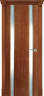 Дверь межкомнатная Varadoor Палермо Натуральная вишня две вставки - Капитель