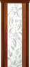 Дверь межкомнатная Varadoor Палермо Натуральная вишня Астра зеркало - Карниз