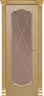 Дверь межкомнатная Varadoor Анкона Ясень тон 4 Версаль с большим вырезом - Капитель