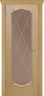 Дверь межкомнатная Varadoor Анкона Ясень тон 4 Версаль с большим вырезом - Карниз