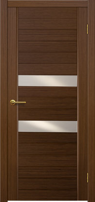 Дверь межкомнатная Matadoor Модерн Руно Орех люкс 2 Вставки