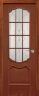 Дверь межкомнатная Varadoor Анкона Красное дерево Виттория 2 с решеткой - Наличник