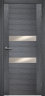 Дверь межкомнатная Matadoor Модерн Руно Серый дуб 2 Вставки