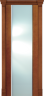 Дверь межкомнатная Varadoor Палермо Натуральная вишня стекло Матовое - Капитель