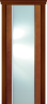 Дверь межкомнатная Varadoor Палермо Натуральная вишня стекло Матовое - Карниз