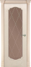 Дверь межкомнатная Varadoor Анкона Ясень тон 6 Версаль с большим вырезом - Капитель