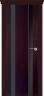 Дверь межкомнатная Varadoor Соренто Венге две вставки черного стекла - Карниз