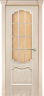 Дверь межкомнатная Varadoor Анкона Ясень тон 6 Версаль с решеткой - Капитель