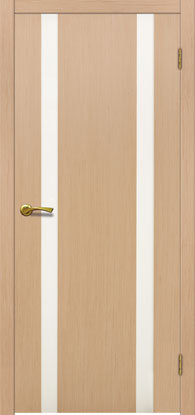 Дверь межкомнатная Matadoor Модерн Веста Беленый дуб 2 Вставки