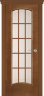 Дверь межкомнатная Varadoor Экзотика Анегри тон1 со стеклом и решеткой - Карниз