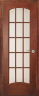 Дверь межкомнатная Varadoor Экзотика Натуральная вишня со стеклом и решеткой - Наличник