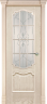 Дверь межкомнатная Varadoor Анкона Ясень тон 6 Виттория 2 с решеткой - Капитель