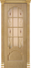 Дверь межкомнатная Varadoor Надежда Ясень тон 4 со стеклом и решеткой