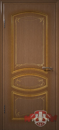 Дверь межкомнатная ВФД Версаль орех 13ДГ3