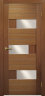 Дверь межкомнатная Matadoor Модерн Руно 2 Орех люкс