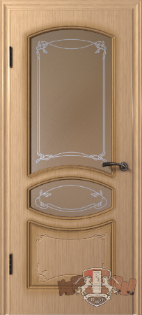 Дверь межкомнатная ВФД Версаль светлый дуб 13ДО1