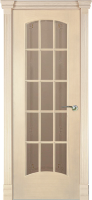 Дверь межкомнатная Varadoor Экзотика Ясень тон 6 со стеклом и решеткой