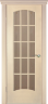 Дверь межкомнатная Varadoor Экзотика Ясень тон 6 со стеклом и решеткой - Карниз