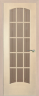 Дверь межкомнатная Varadoor Экзотика Ясень тон 6 со стеклом и решеткой - Наличник