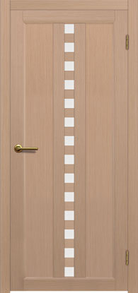 Дверь межкомнатная Matadoor М-порте Стрелец 1 Беленый дуб Стекло
