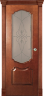 Дверь межкомнатная Varadoor Анкона Натуральная вишня Виттория 2 бронза - Капитель