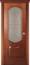 Дверь межкомнатная Varadoor Анкона Натуральная вишня Виттория 2 бронза - Карниз