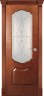 Дверь межкомнатная Varadoor Анкона Натуральная вишня Виттория 2 - Капитель
