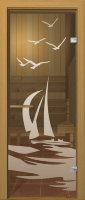 Дверь для бани Астрал Дизайн Круиз Р25