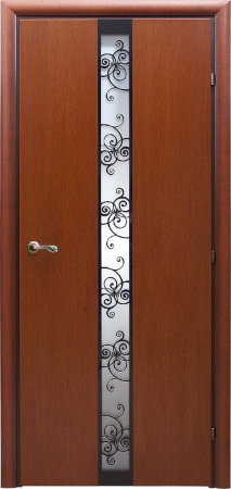 Дверь межкомнатная Краснодеревщик 7302 Бразильская груша